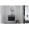 Castello Usa Amazon 24-inch Black Vanity Set with Gray Top and Black Handles CB-MC-24BLK-BL-2056-GR - alternate 3